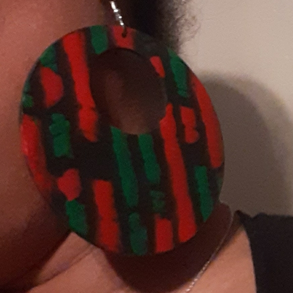 A tribe called quest inspired XL  Earrings - Picture 2 of 5